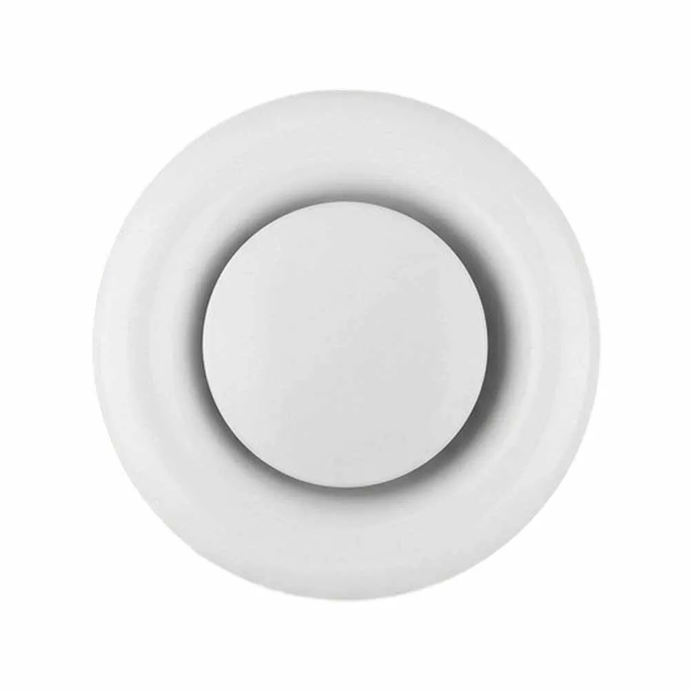 Steel Round Ceiling Air Vent Outlet Cover Designed for HVAC Systems with Flexible Shape for Optimal Airflow Control