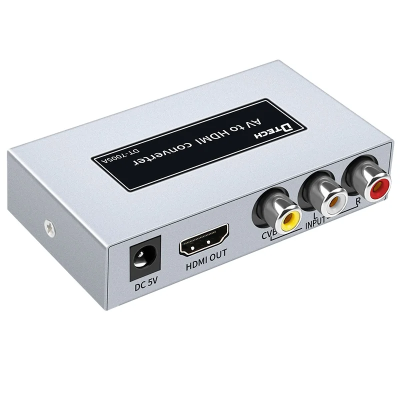 

DETCH Wholesale Price High Quality Av Converter to hdmi Rca Cvbs Adaptor Converter Av to hdmi