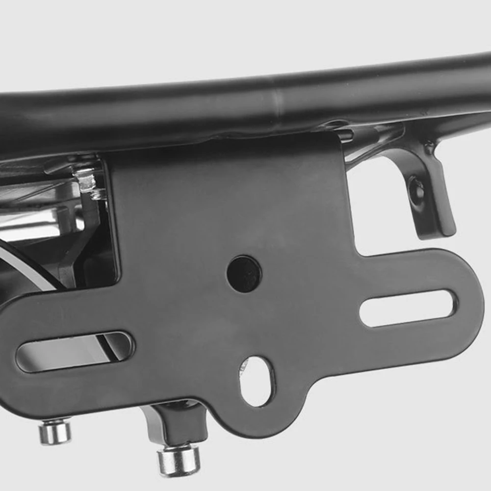 استبدال أجزاء حامل الضوء الخلفي للكاميرا ملحقات المصابيح الخلفية الاحتياطية سهلة التركيب من سبائك الألومنيوم الأسود #4