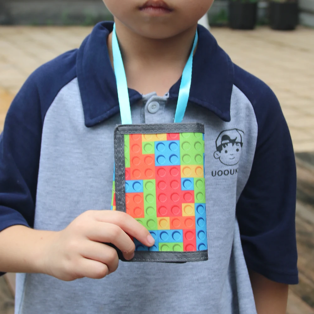 

Новый Кошелек, короткий складной персонализированный кошелек для студентов, модный простой кошелек с принтом, маленькая сумка для карт, милые подарки для девочек и мальчиков