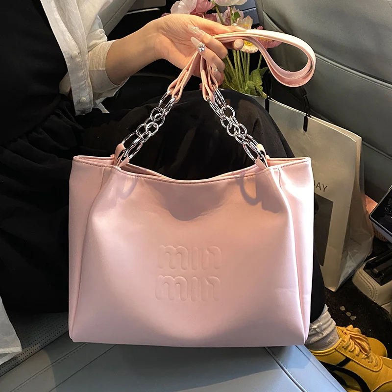 

2025 Woven Underarm Tote Bag, Large Capacity Work Purse for Women, Eco-Friendly Shoulder Bag Essentials