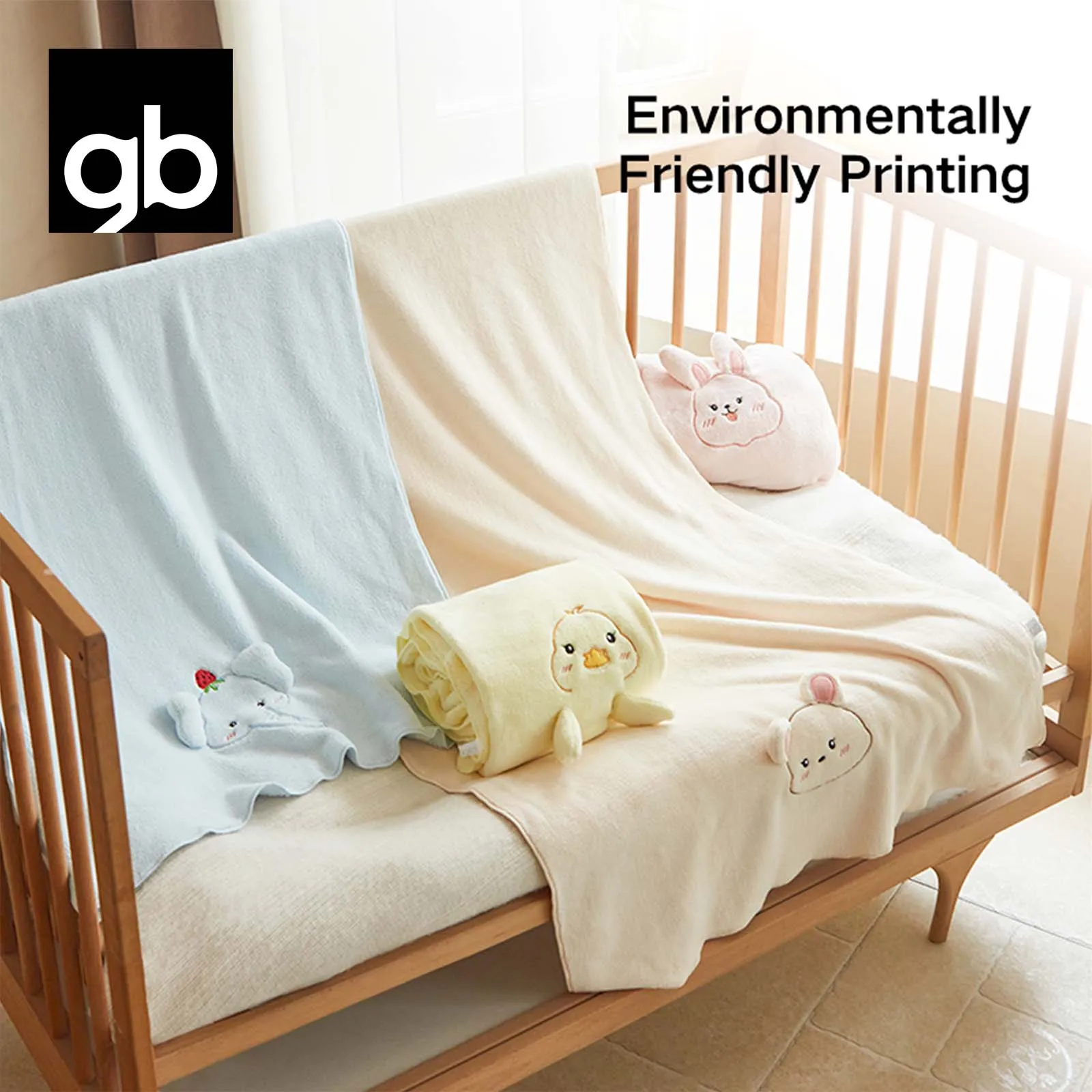 gb منشفة استحمام للأطفال بنمط حيوانات، 140*70 سم/55*27.5 بوصة