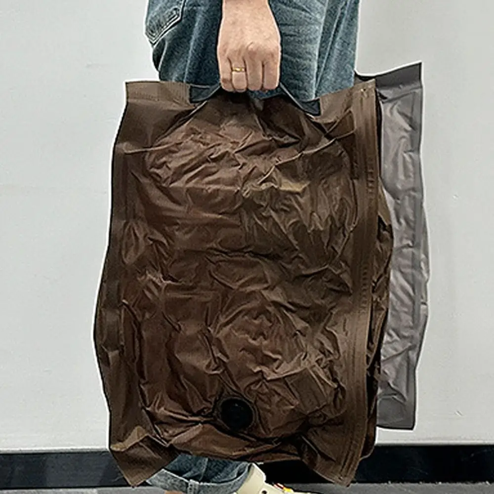 Large Capacity Vacuum Storage Bags Waterproof Hand Roll-Up Travel Packing Bags Dustproof Moisture-proof Compression Bags