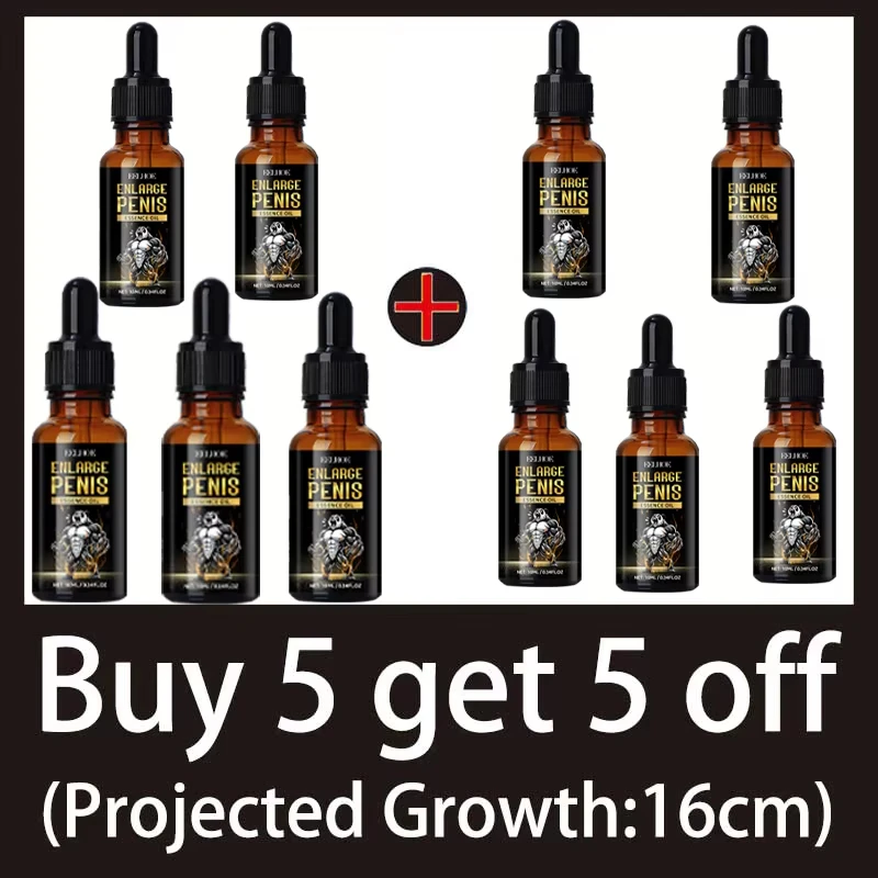 8Best Sellers Essential Oil Big Dick Male Penis Enlargement Oil Increase Size Erection Product Aphrodisiac Sex Extender Enhance - Image 5