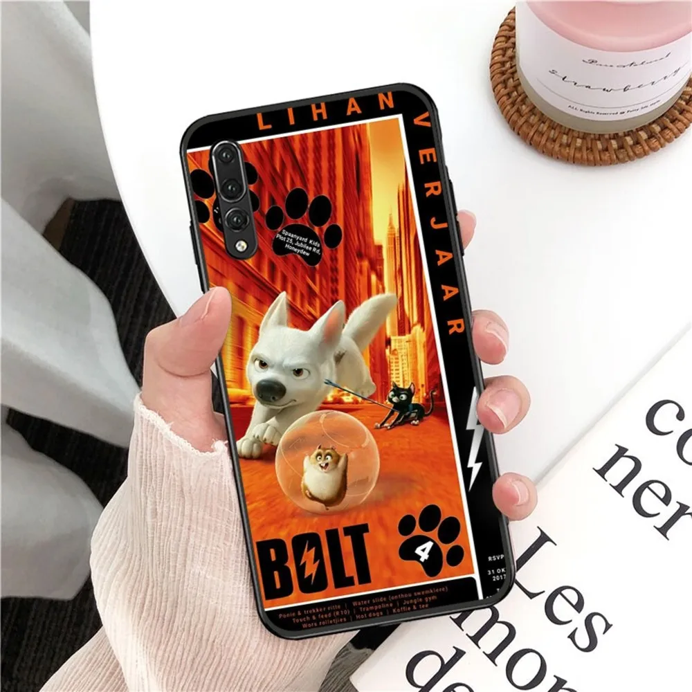 Disney Bolt Phone Case For Huawei P 8 9 10 20 30 40 50 Pro Lite Psmart Honor 10 lite 70 Mate 20lite