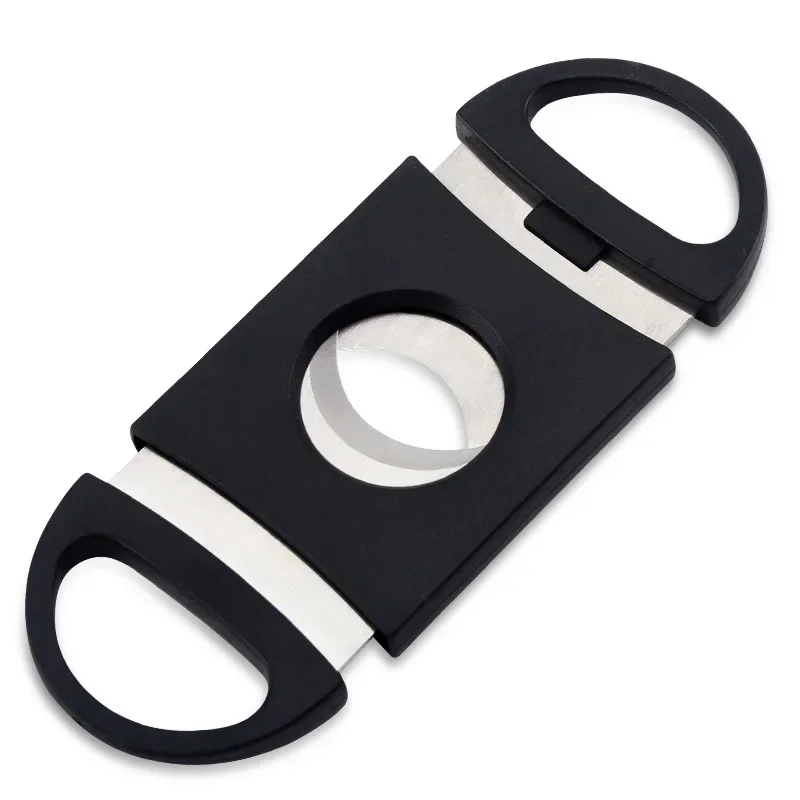 Cigar Cutter Brand Stainless Steel Metal Cigar Cutter Guillotine Cigar Scissors Gift Portable Smoking Accessories Cigar Slicer