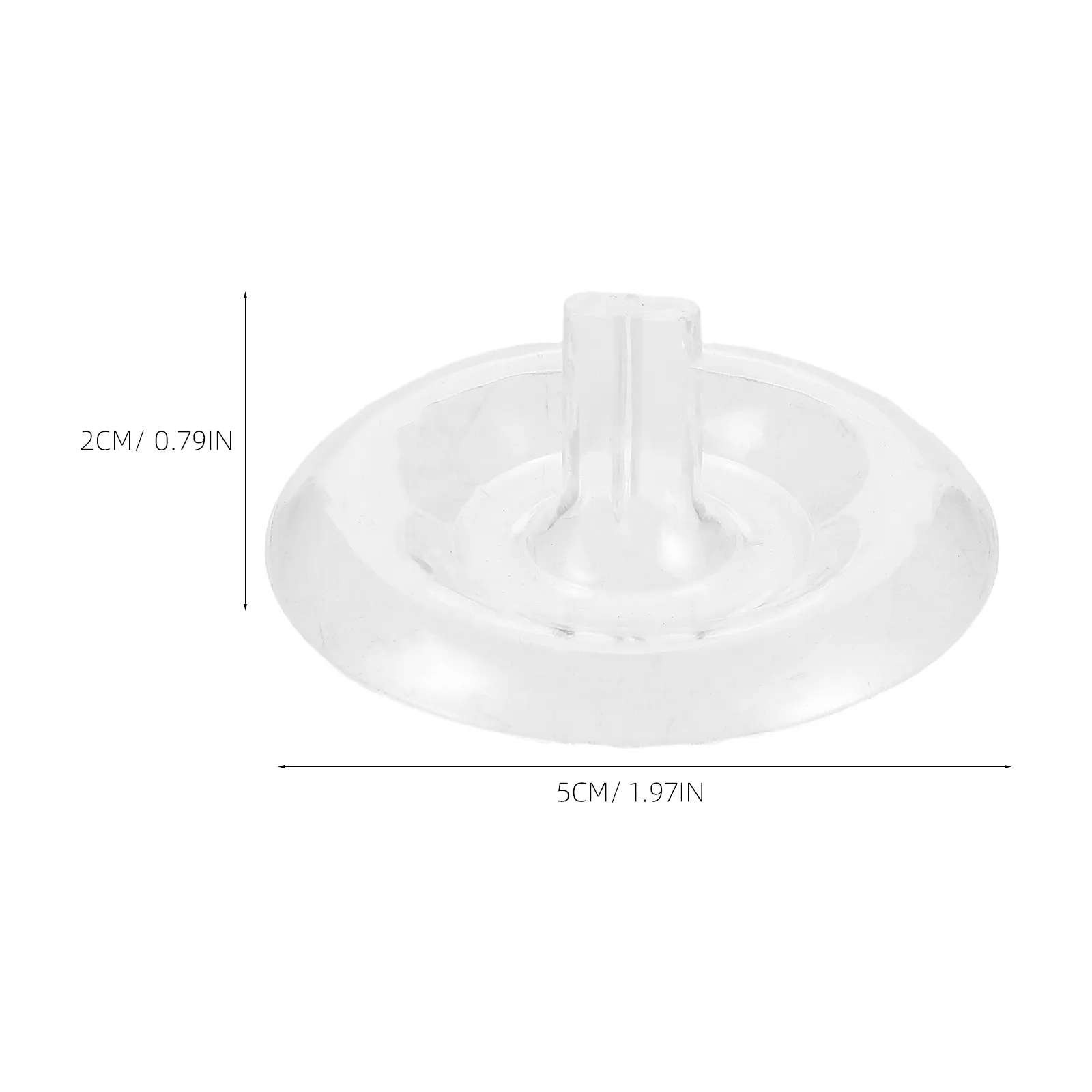 6Pcs Floating Flower Frog Hydroponic Floral Arrangement Insert Holder Floating Flower Holder Supplies for Vase Floral Design