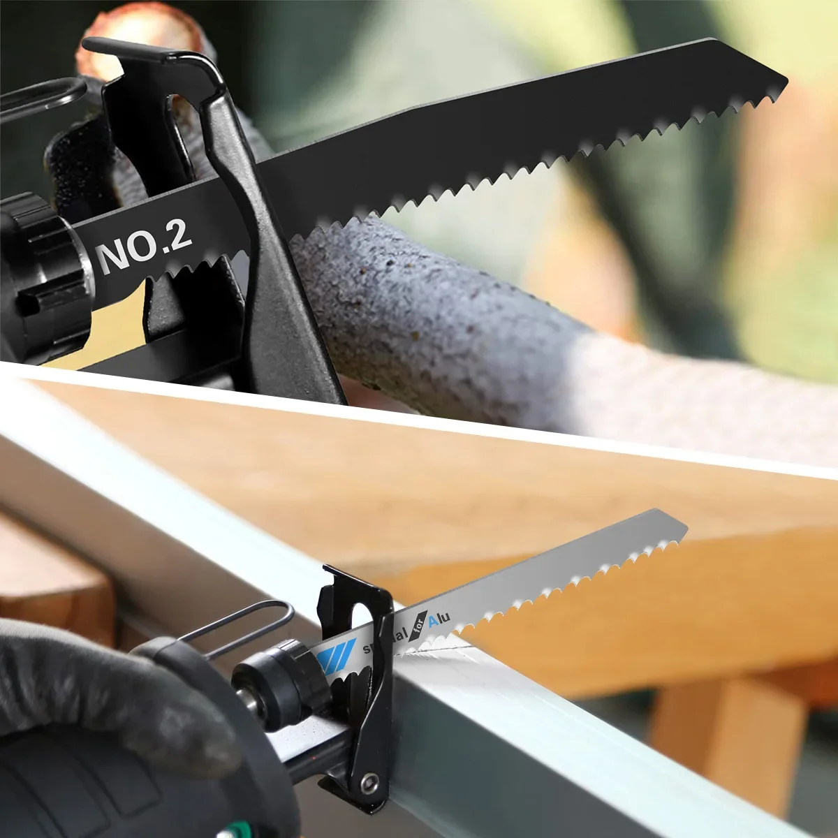 52pcs Jigsaw Blade Set T-Shaft HCS Assorted Jig Saw Blades for Wood Plastic Metal Cutting Woodworking Blades Hand Tool