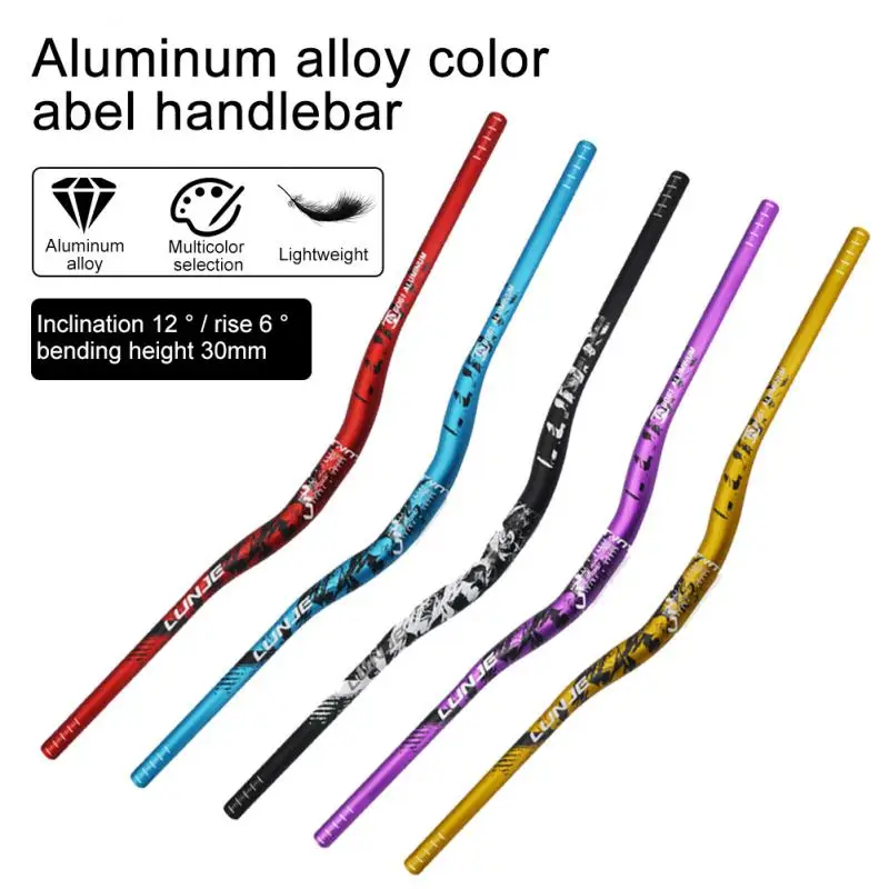 Aluminum alloy bicycle handlebar MTB handlebar riser mountain bike handlebar 720mm 780mm*31.8mm bicycle square parts