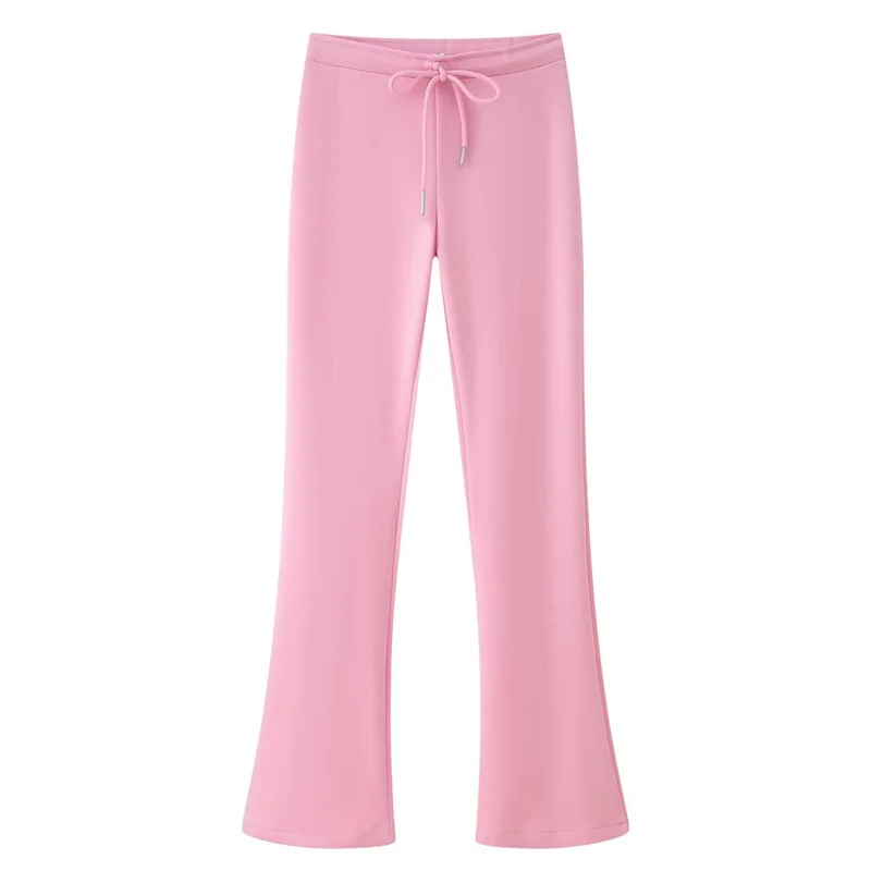 ボンバージャケット＋フレアパンツセット おしゃれなツーピースセット