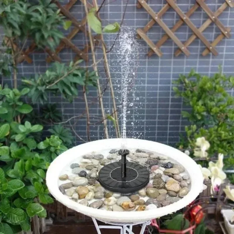 2026 New 1Pcs Solar Fountain Outdoor Pool Solar Fountain Pump Essential In Summer Suitable For Ponds Swimming Pools Gardens