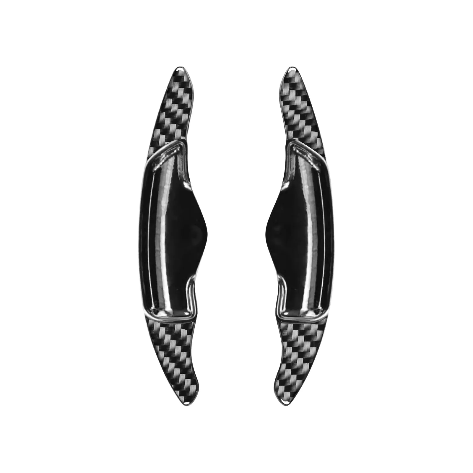 For HYUNDAI IX35 modified Fiesta interior, Paris Emperor carbon fiber shift paddles, steering wheel stickers
