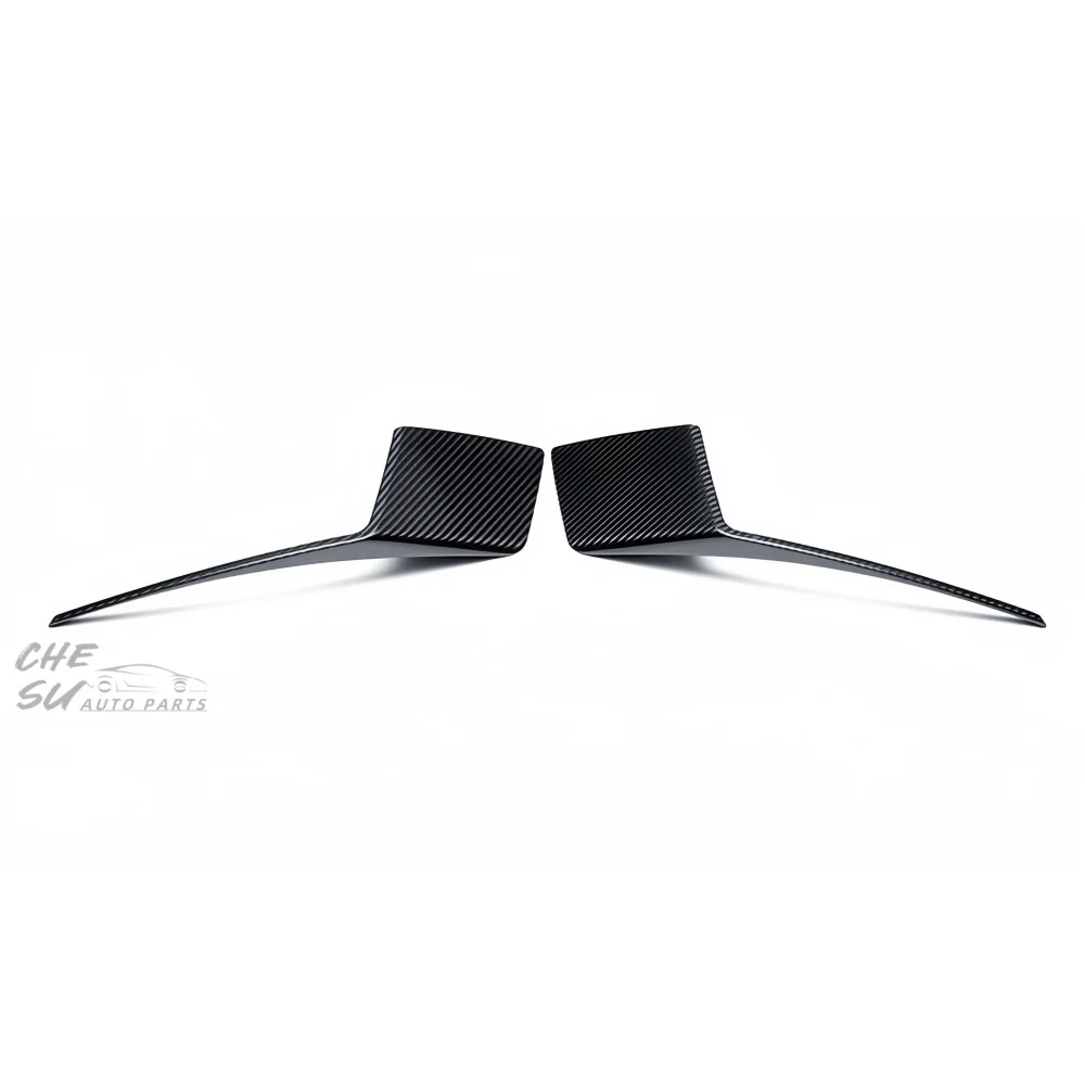 Hot Pressing Process Dry Carbon Fiber PK Style Rear Wind Blade Body Decoration Suitable for Porsche 992.2