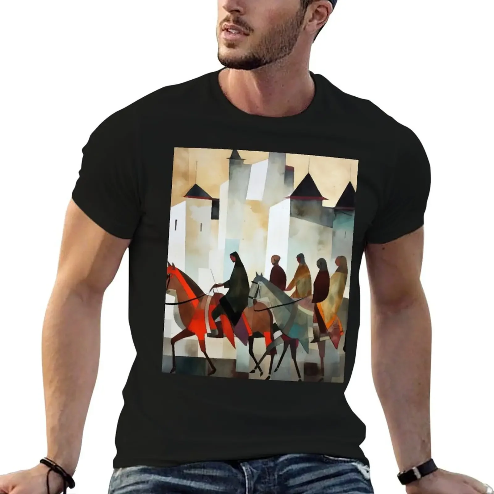 

The Canterbury Tales T-Shirt oversized street wear customs design your own Men's t-shirts