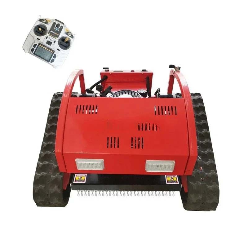 mini mower cutter robot crawler  remote control s for grass cutting