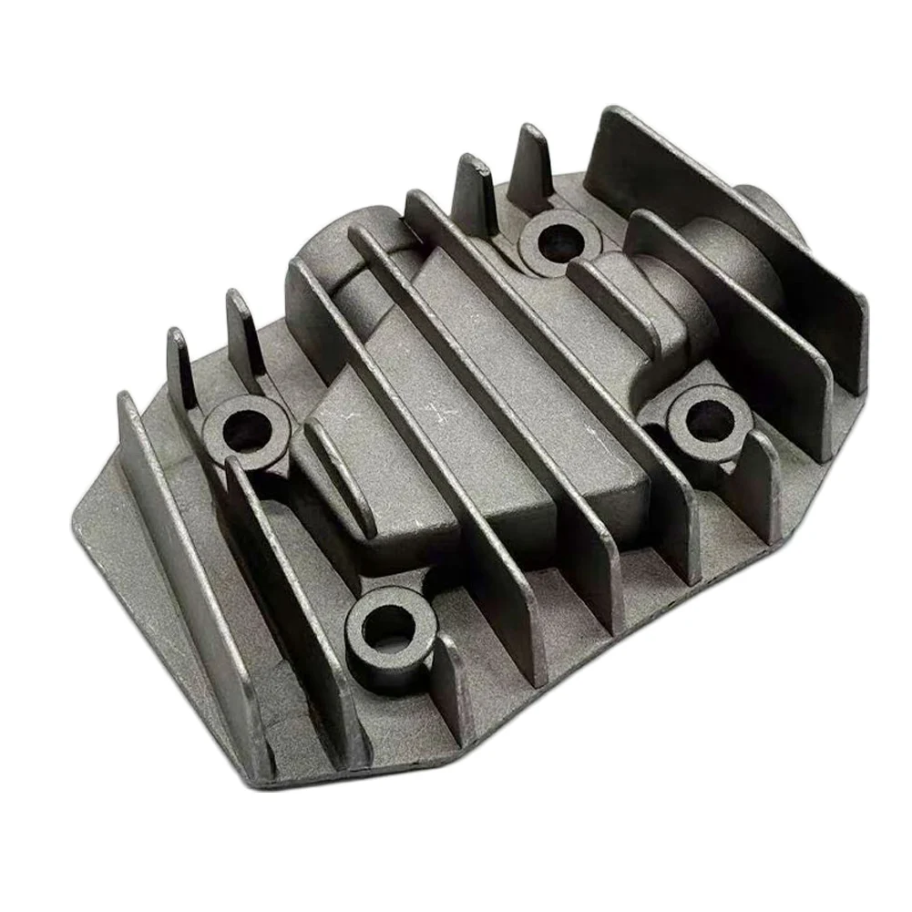 1pc Air Compressor Cylinder Head Aluminum Cover Metal Replacement For Air Compressor Air Pump Parts Power Tool Accessories
