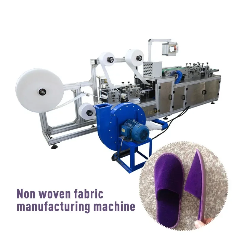 Hot SaleHotel Use Disposable Slippers Cut Making Shoe Machine Hotel Slipper Making Line Machine for Making Slipper