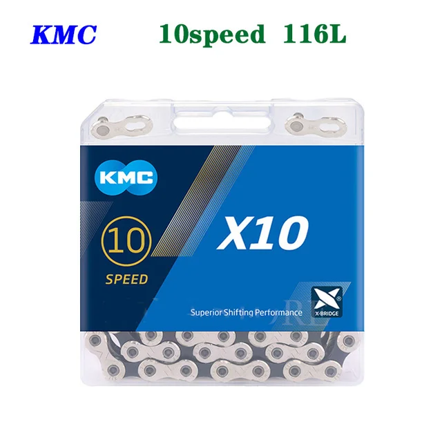 KMC Bike Chain X8 X9 X10 X11 X12 Bicycle Chain 8V 9V 10V 11V 12V Chains MTB Road Bike Crankset For Shimano SRAM Bikes Parts