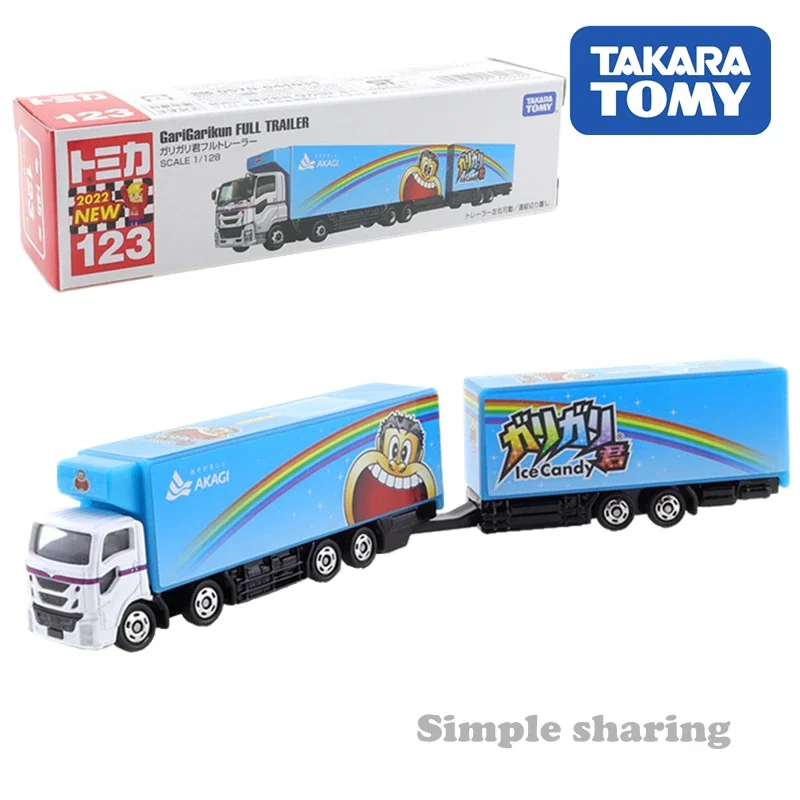 

Takara Tomy длинный тип Tomica No.123 Garigari мальчик ледяной бар полная модель из литая металлическая Коллекционная модель автомобиля