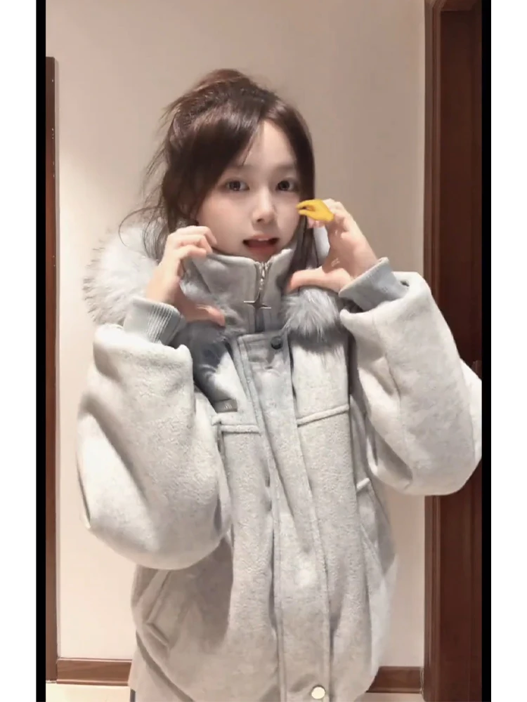 

Новая осенне-зимняя мужская куртка с капюшоном, свободного кроя, утепленная, универсальная, повседневная, ветрозащитная, на молнии