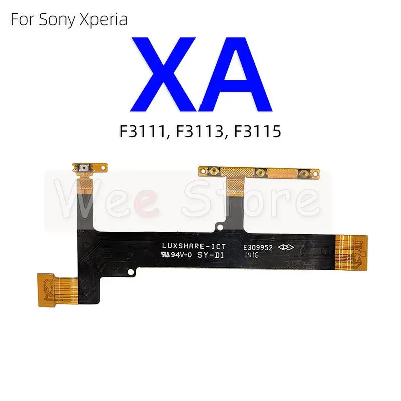 AiinAnt For Sony Xperia X XA XA1 XA2 1 5 10 II III 2 3 Plus Ultra Compact Power on off Volume Buttons Side Key Flex Cable