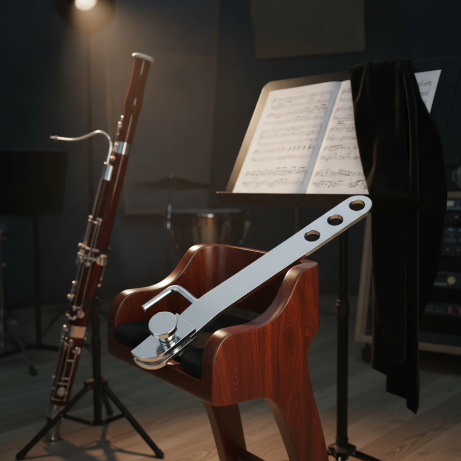 Musical Instrument Bassoon - Bassoon Balance Rod with Hook Steel