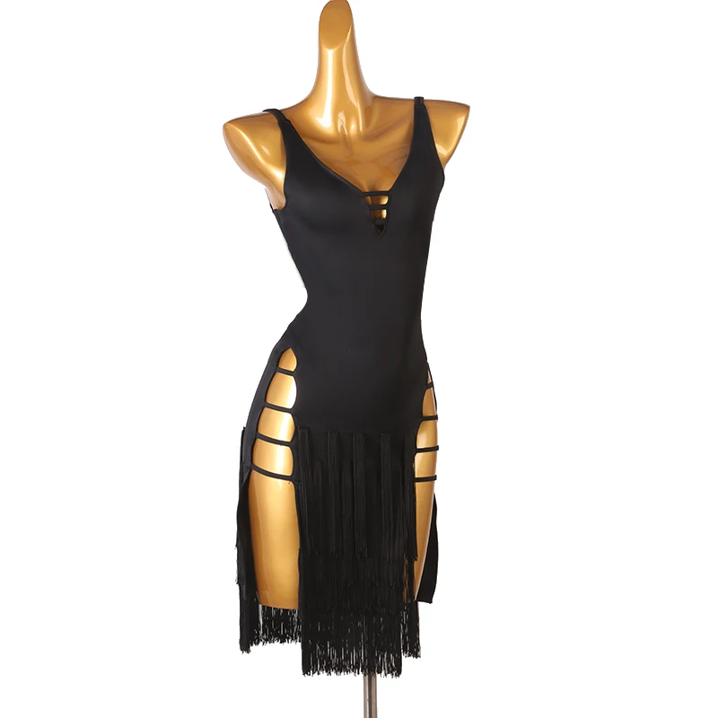 2024 Party Dresses for Women Dancewear Skirt Female Dance Suit Latin Competition Dress Costume Fringed Evening Tops Tassel Stage