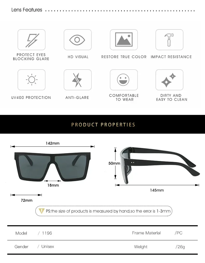 Vintage Square Sunglasses Women Retro Brand Mirror Sun Glasses Female Fashion Candy Colors Eyewear UV400 Oculos De Sol - view 6