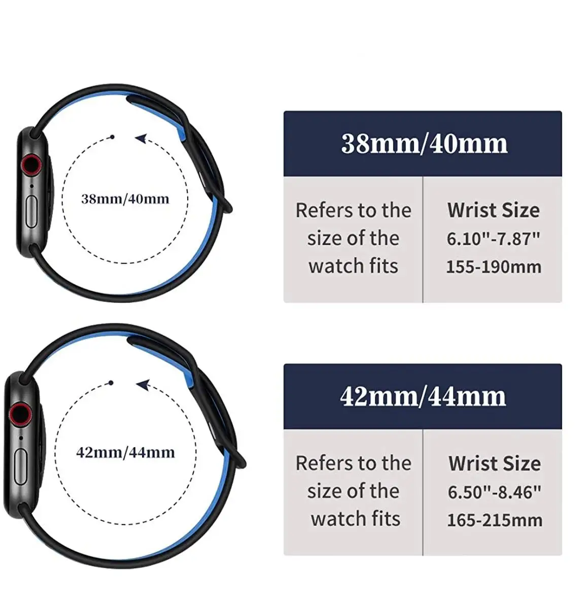 Silicone Strap for Apple Watch Band 44mm 45mm 49mm 42mm 40mm 38mm 41mm Sport Correa Bracelet Iwatch Ultra 2 Series 9 8 7 6 5 SE