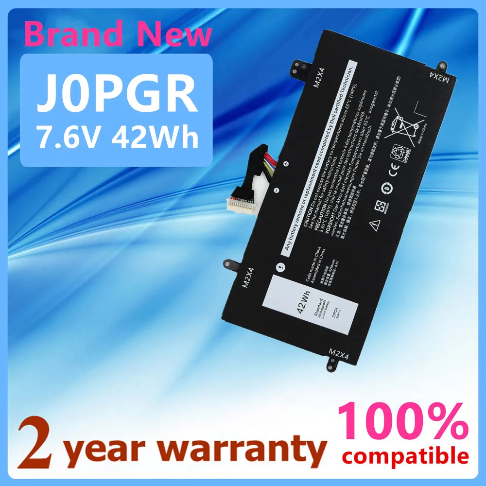 JOPGR X16TW 1WND8 Laptop Battery For Dell Latitude 12 5285 2-in-1 5290 2-in-1 T17G Series J0PGR