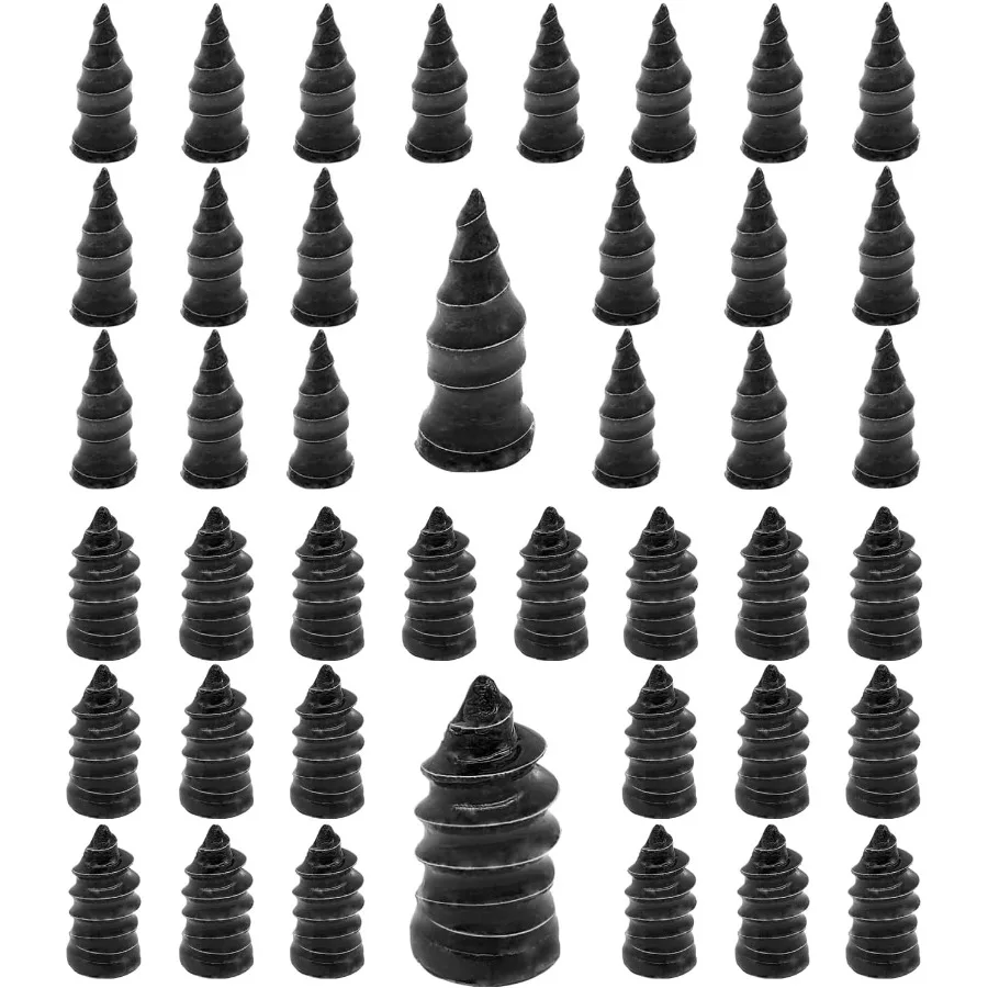 

40 шт., резиновые гвозди для ремонта шин, вакуумные комплекты для ремонта шин, спиральные резиновые гвозди для автомобиля, мотоцикла, грузовика, трактора, ремонта проколов шин