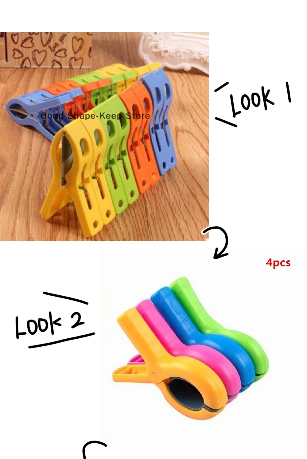 4/8Pcs Beach Towel Clips For Beach Chairs, Towel Holder Clips For Chair Pool On Cruise Portable multi quantity rack