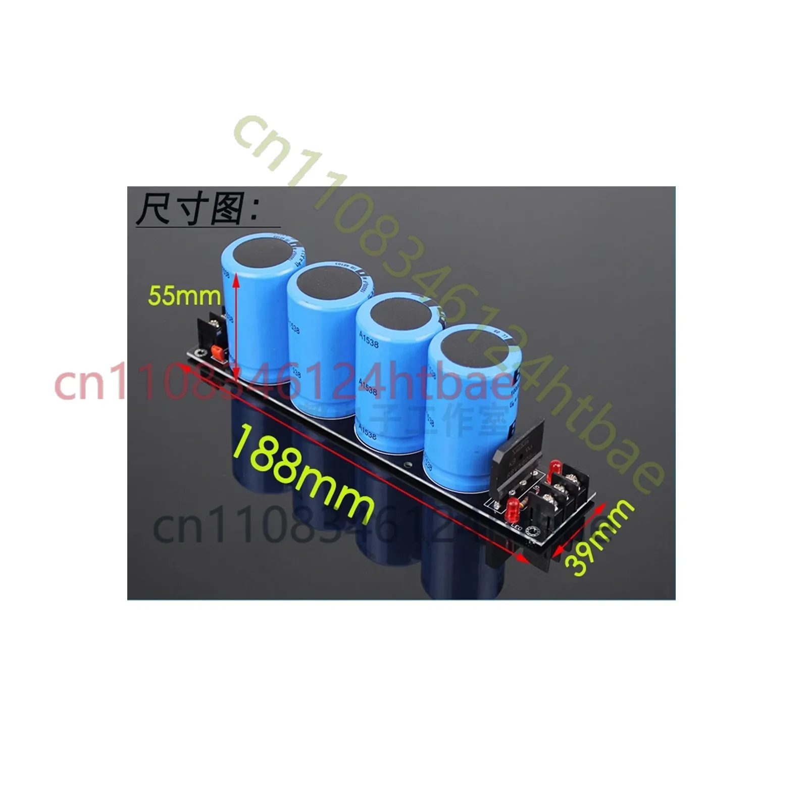 Single Bridge Rectifier Filter Power Discharge Source Finished Board 10000uf 63V