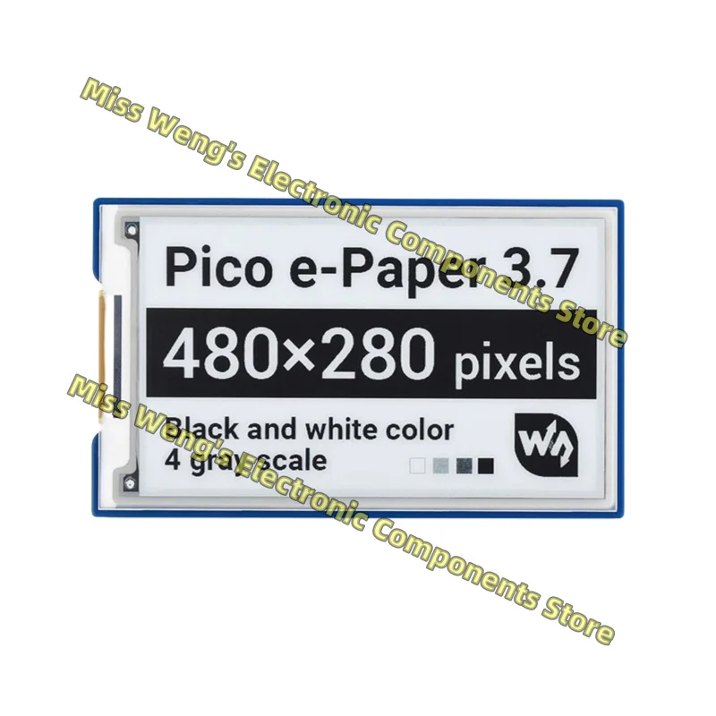 Pico-ePaper-2.13 Pico-ePaper-2.9 Pico-ePaper-3.7 Electronic ink screen display module DIY color flexible touch