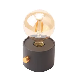 Retro Bulb Night Light Bedroom Sleep Light Desktop Atmosphere Ornaments Battery Powered