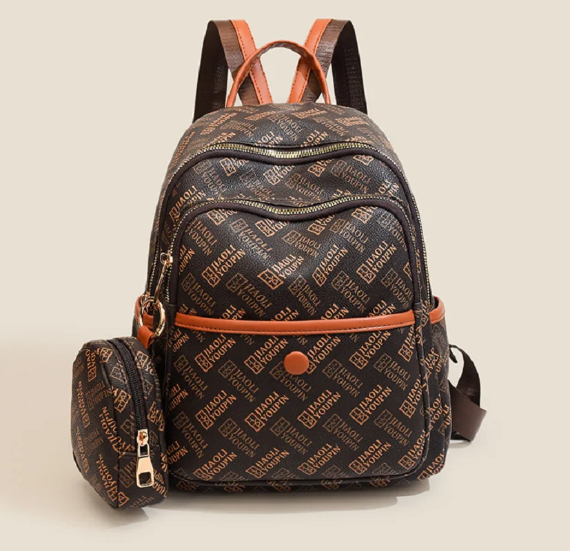 2025 Zaini in morbida pelle di alta qualità vintage di nuova moda Borse a tracolla di grande capacità da donna Totes Borsa da scuola Bagpack
