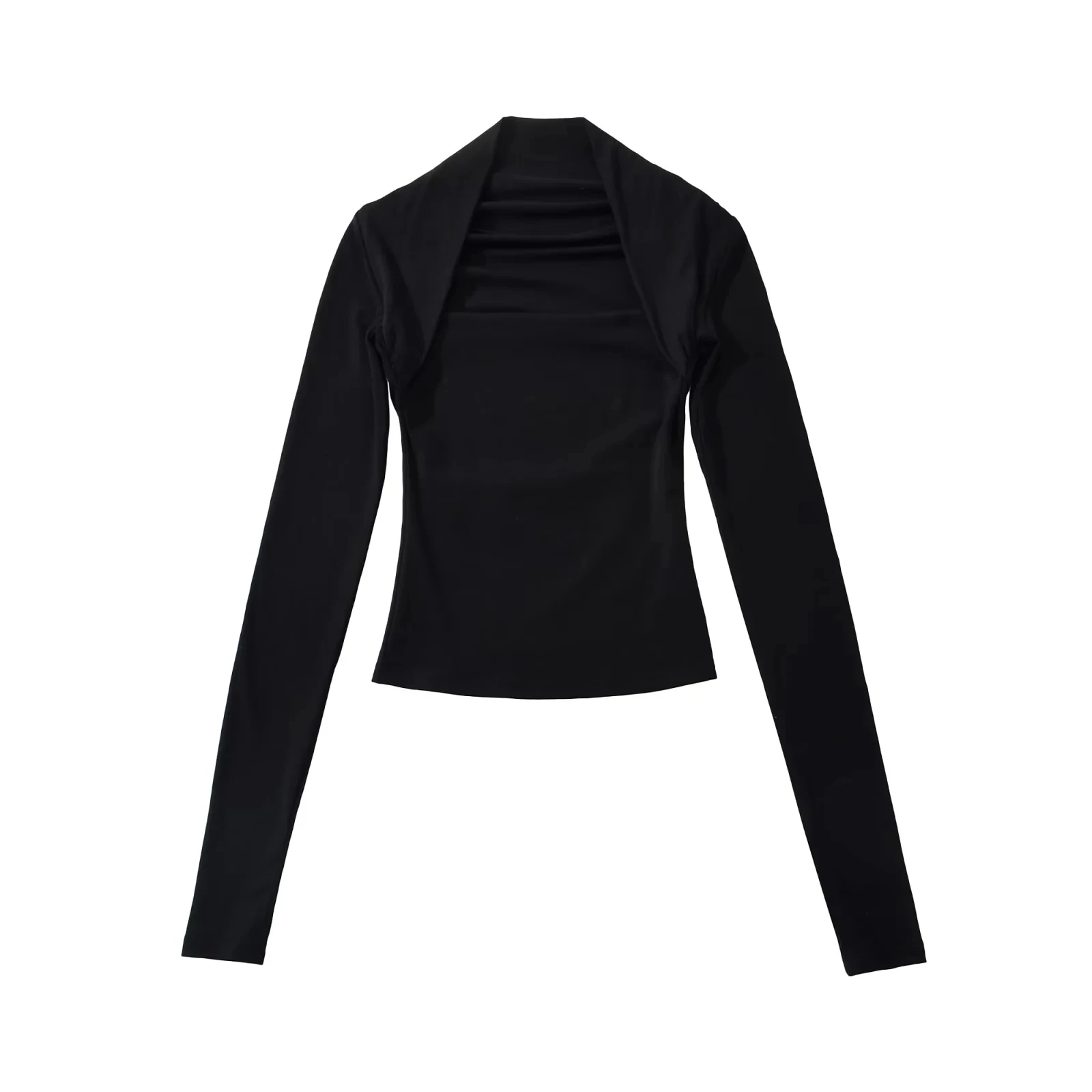 Sexy Slim Fit Long Sve Base irt Women's Inner Wear T-irt Pure Desire Trendy European Sle Autumn Faion 2025