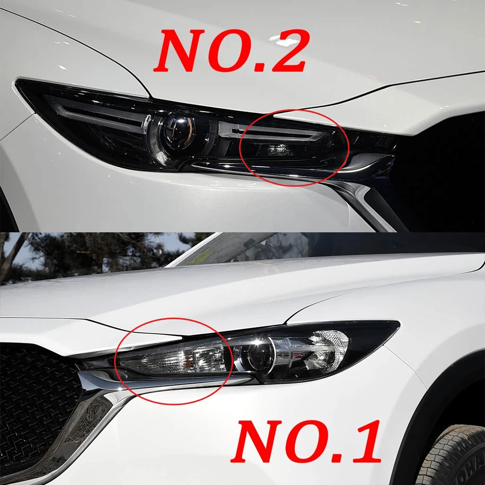 Headlamp Base For Mazda CX-5 2017 2018 2019 2020 Headlight Rear Shell Headlight House Black Rear Shell