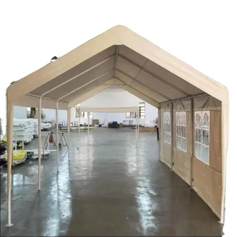 High Waterproof 300D Oxford Cloth PVC Movable Carport Car Rooftop Tent 6x3m Large Event Tent