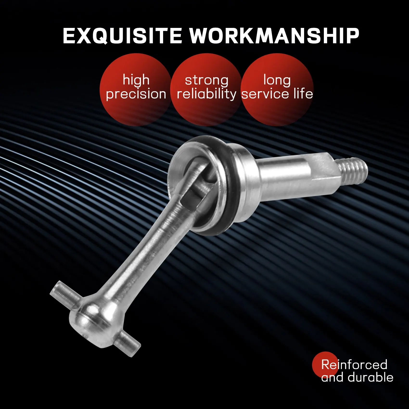 

B05C-4Pcs 2Mm Extended Metal CVD Universal Joint Shaft Transmission For Wltoys K969 K979 K989 P929 1/28 RC Car Upgrade Parts