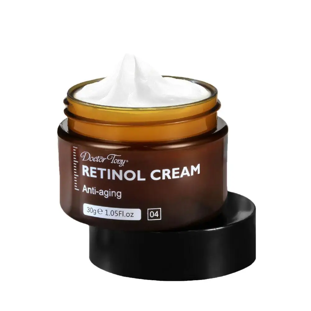 Crema Facial con Retinol 30g, Antienvejecimiento, Antiarrugas, Reafirmante, Hidratante, Atenúa Líneas Finas, Ilumina, Cuidado Suave