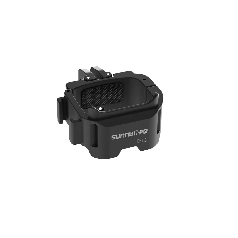 Quick Release Expansion Adapter Multi-Interface Foldable Frame Bracket with Cold Shoe 1/4 Screw Hole for DJI Osmo Pocket 3