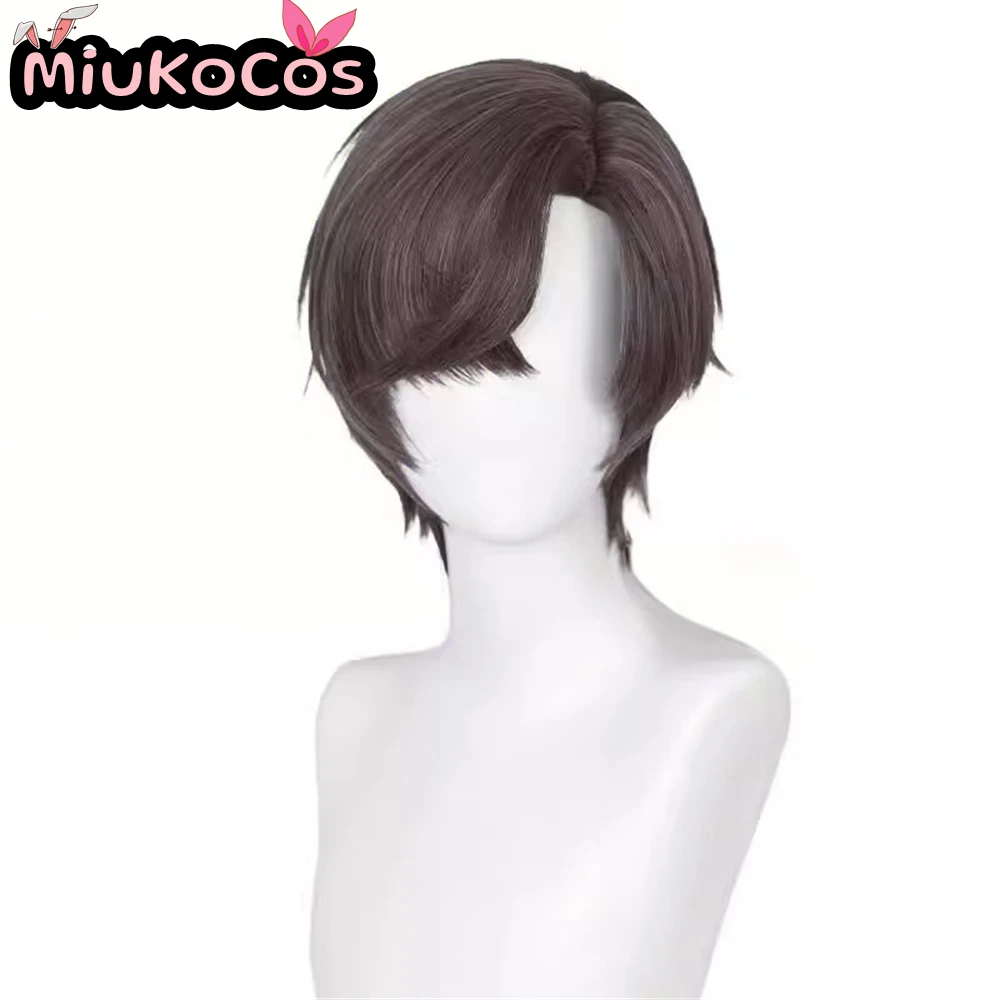 AUF LAGER Artem Flügel Cosplay Perücke MiukoCosplay Spiel Tränen von Themis Cosplay Braun Farbe Haar