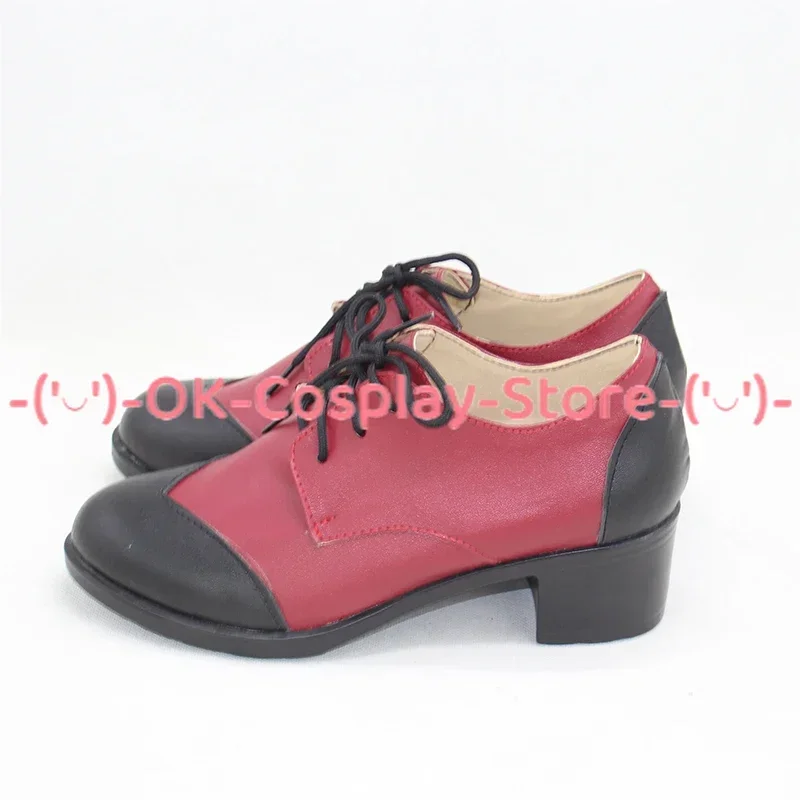 [Customized] Twisted Wonderland Riddle Cosplay Shoes Anime Game Roleplay Costume Prop Halloween Carnival Party PU Leather Boots