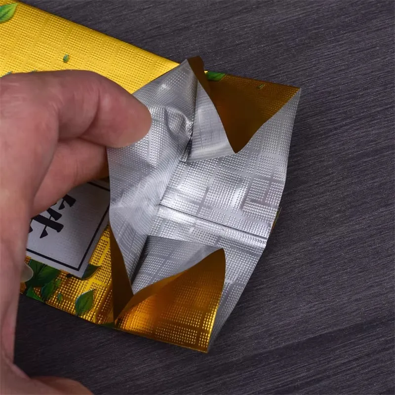 Source Factory Tie Guanyin Teabag 250g Classic Standard Packaging Bag Green Oolong Tea Vacuum Aluminum Foil Bag 5A Extra Thick
