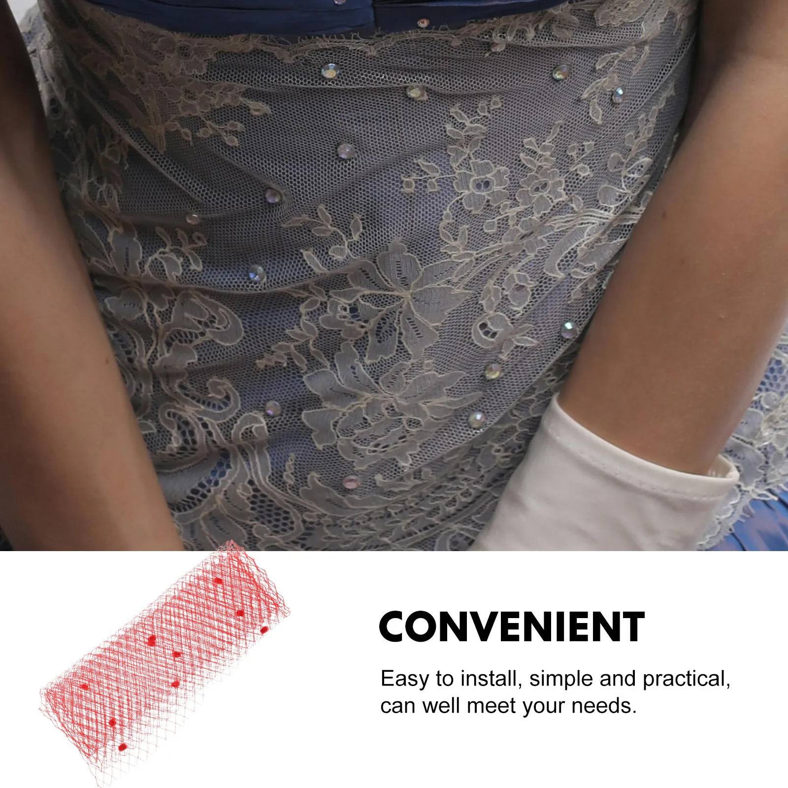 

Ретро сетчатая ткань, стильный легкий удобный женский материал для платья, ткань для изготовления костюмов для свадебной вечеринки своими руками