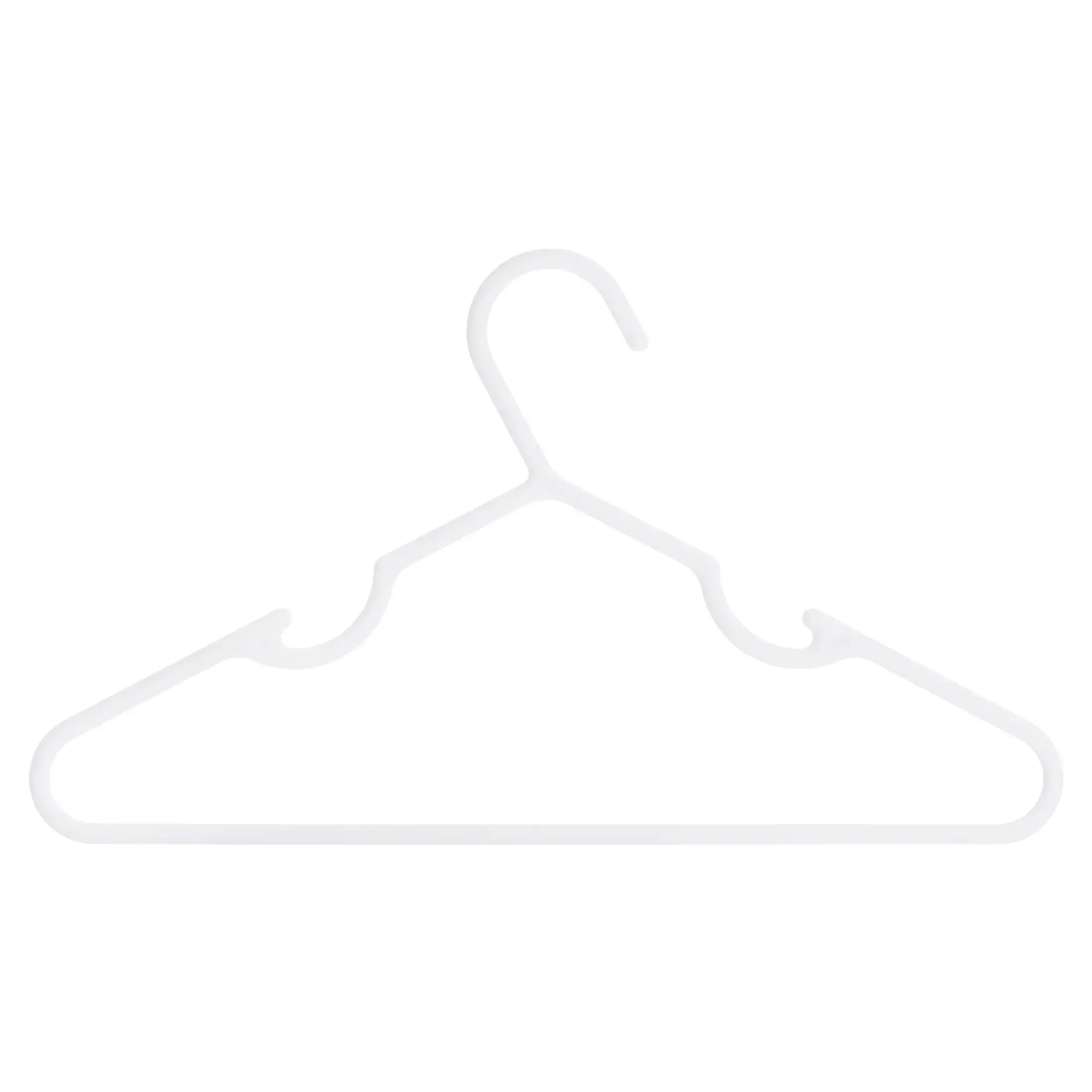 

Delta Children Infant and Toddler Plastic Clothing Hangers, 100 Pack, White