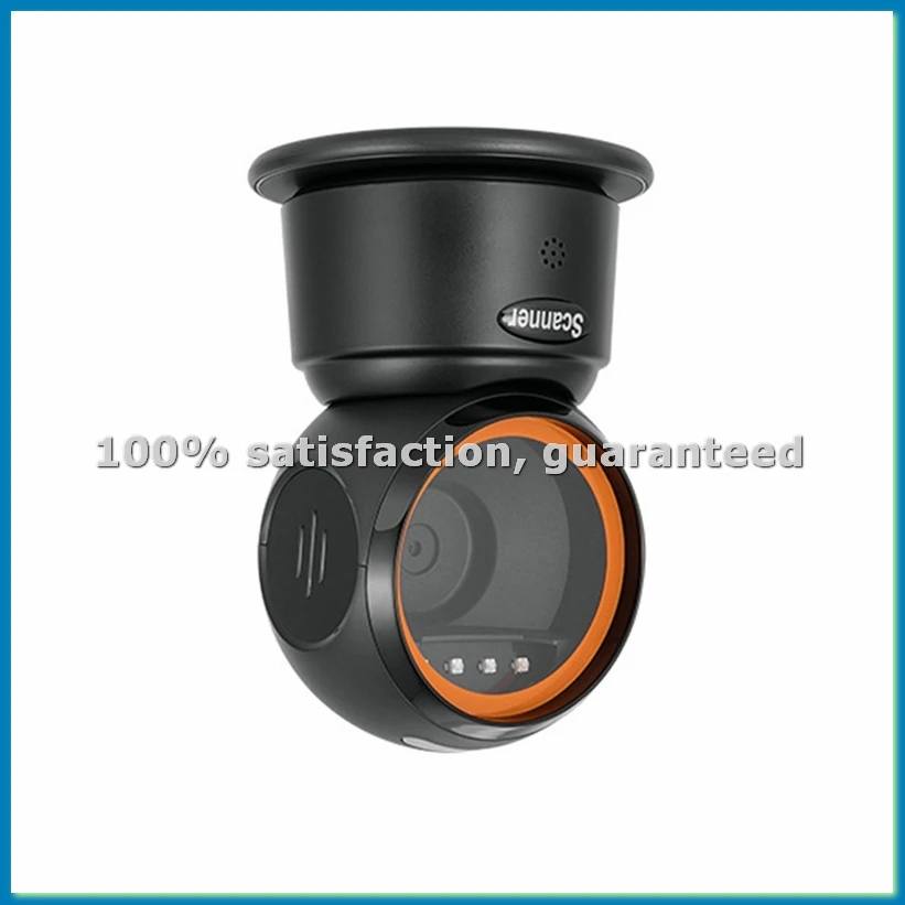 2D QR Barcode Scanner Desktop Wired Scanner Hands-Free Omnidirectional USB Barcode Reader 1D QR Screen Barcode Scanning-A51M