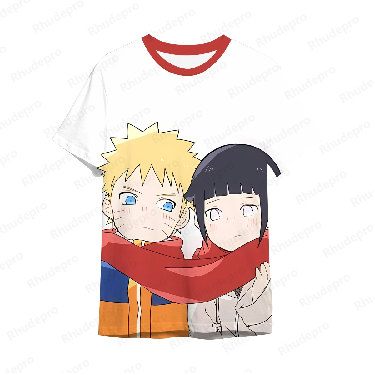 New Men Gift Naruto Anime Shirt Men's T-shirt Clothing Y2k Clothes Children's 2024 Hip Hop Shirts Short Sleeve Streetwear