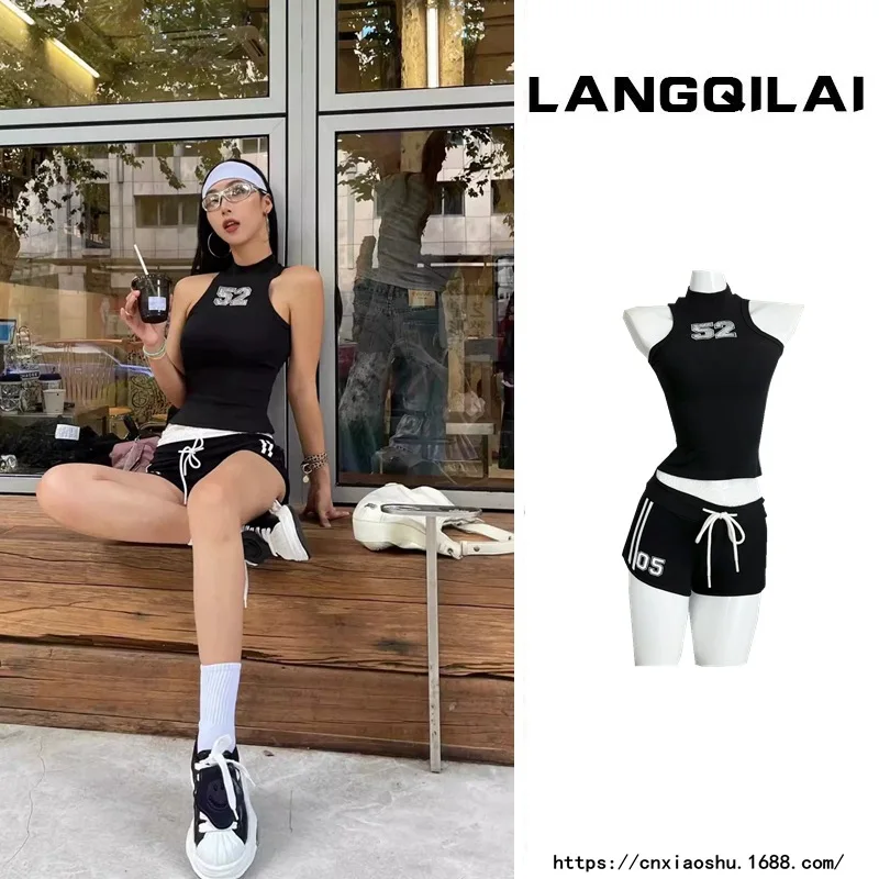 

​​Sweet Cool Swimsuit Bikini Set Sporty Girl Sport Swimwear Seamless ​​Sheer Sexy​ Push Up Beach Resort Slim Elastic Swim Set​​